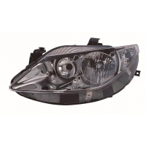 Seat Ibiza 08-*Faro Izq Con Regulacion Electrica H7/H7