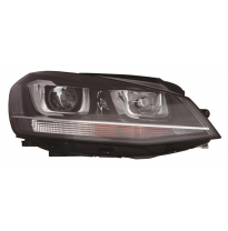 Vw Golf Vii 13-*Faro Dch Con Regulacion Electrica Con Motor D3s/H3 Interior Negro (Xenon)