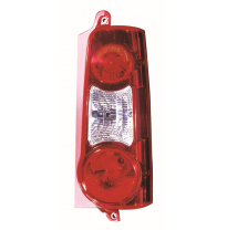 Citroen Ber/Partner 08-*Piloto Trasero Dch (2 Puertas) Negro