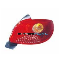 Peugeot 206 Plus 09-*Piloto Trasero Dch(Rojo/Amarillo)