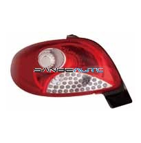 Peugeot 206 Plus 09-*Piloto Trasero Izq(Rojo/Blanco)