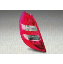 Mercedes a W169 04-*Piloto Trasero Izq (Blanco/Rojo) ( Con Portalamparas)