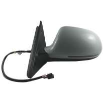 Audi A4 07-*Retrovisor Izq Electrico Termico Para Pintar Con Piloto  Abatible Electricamente C/Memoria 14pin