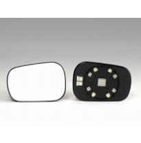 Ford Fiesta/Fusion 02-*Cristal Espejo Izq Soporte As