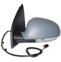 Vw Golf V 03-*Esp Izq Electrico Asferico Termico P/Pintar C/Intermitente Abatible Electricamente