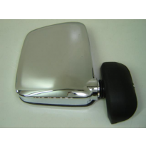 Nissan D22 98-*Espejo Man Izq Cromado