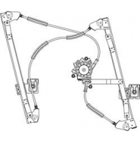Audi A6 04-*Elevalunas Electrico Delantero Izq (Sin Motor)