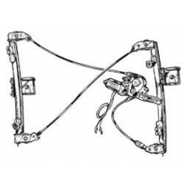 Vw Polo 94-01*elevalunas Elec Del Dch 5p