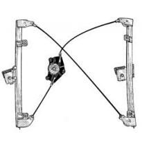 Vw Golf 97-*Elevalunas Electr. Del Dch(S/Conf)3p S/Moto
