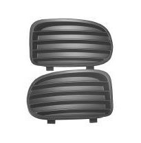 Opel Vectra 99-*Kit Rejillas P/Golpes Del Dch/Izq S/Agujer