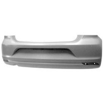 Vw Polo 14-*Paragolpes Trasero Para Pintar Con Agujero Para Escape