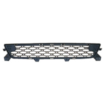 Volvo Xc60 08-*Rejilla Central Paragolpes Delantera Negra Sin Agujeros Para Sensor