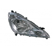 Honda Jazz 10-*Faro Dch Manual/Electrico Aro Cromado H4