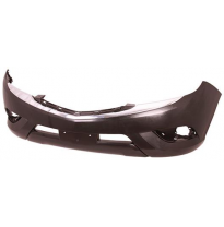 Mazda Bt 50 13-*Paragolpes Delantero Negro Con Moldura Cromada