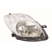 Toyota Yaris 09-*Faro Dch Con Regulacion Manual/Electrica (Interior Cromado) Tipo Valeo