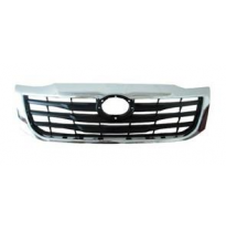 Toyota Hilux 11-*Rejilla Cromada + Para Pintar