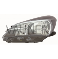 Toyota Yaris 15-*Faro Izq Con Regulacion Electrica Interior/Negro H4