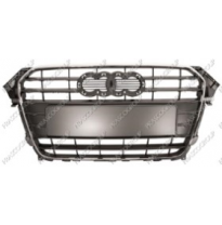 Rejilla Gris Con Marco Cromado.Audi A4 12&gt;