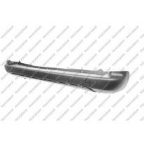 Paragolpes Trasero-Negro/Granulado-Con Tapagancho -Con Agujeros Moldura Citroen Berlingo 2008-&gt;