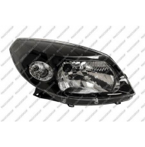 Optica Derecha H4 Electrica-Sin Motor-Negra Dacia Sandero Stepway 2009-&gt;