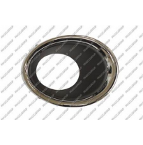 Marco Faro Antiniebla Izquierdo-Cromado/Negro Nissan Qashqai 2014-&gt;