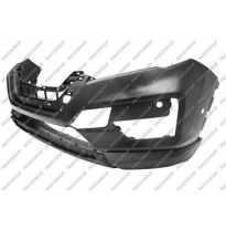 Paragolpes Delantero-Negro-Liso a Imprimar-Con Agujeros Sensores+supuertos Y Asistente De Aparcamiento Nissan X-Trail 2017-&gt;