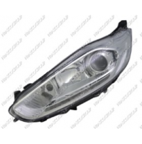 Faro Izq H7+h7 Con Regulacion Electrica Con Motor Led Fiesta 13&gt;