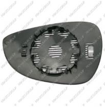 Cristal + Soporte Dch Asferico Cromado Calefactado Fiesta 13&gt;