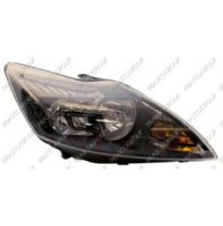 Optica Dcha H7+h1 Elec.-C/Motor-Toda Negra