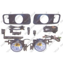 Kit A/Niebla(Der./Izq.)+Soporte-Cables-Rej.