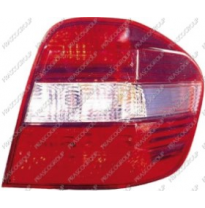 Grupo Optico Tra. Izdo Rojo/Blanco-Base Negra