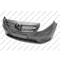 Paragolpes Delantero-Gris-Sin Agujeros Antiniebla-Con Agujeros Asistente De Aparcamiento Mod. Vito Mercedes Vito 2015-&gt;