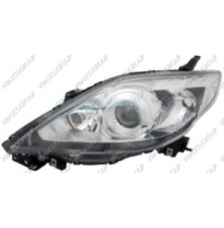 Optica Dcha H7+hb3 Electrica-S/Motor-Negra