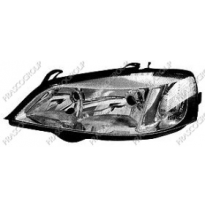 Optica Izq H7+hb3 Astra Elec.C/Mot.98 Parabola Negra