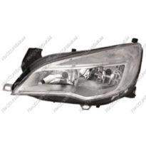 Optica Izda H7+h7 Electrica-C/Motor-Cromada