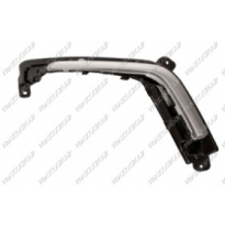 Marco Rejilla Derecha Paragolpes Con Moldura Gris