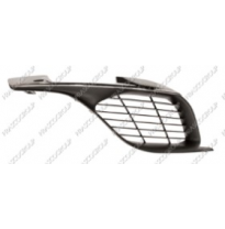 Rejilla Dch Negra Sin Agujero Antiniebla Con Moldura Cromada 308 13