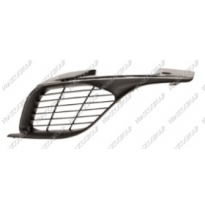 Rejilla Izq Negra Sin Agujero Antiniebla Con Moldura Cromada 308 13