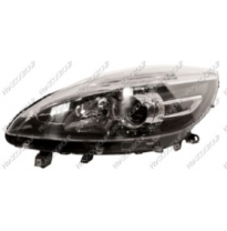 Faro Izq H7+h7 Regulacion Electrica Con Motor Scenic (X-Mod) 12&gt;