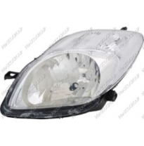 Optica Izda H4 Electrica-C/Motor-Cromada