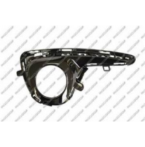 Rejilla Derecha Paragolpes-Negro Brillante-Con Agujero Antiniebla Toyota Yaris 2017-&gt;