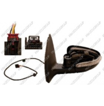 Espejo Izdo Electrico.-Calefactado.-Imprimado.-6pin.-Sin Carcasa