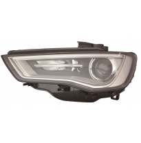 Audi A3 13-*Faro Izq Con Regulacion Electrica Con Motor Interior Gris D3s/Led