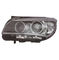 Bmw X1 13-*Faro Izq Con Regulacion Electrica Interior Negro Con Motor D1s/Py21w/Led (Xenon)