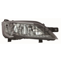 Fiat Ducato/Jump 14-*Faro Dch Con Regulacion Electrica Con Motor Interior Cromado H7/H7/Led