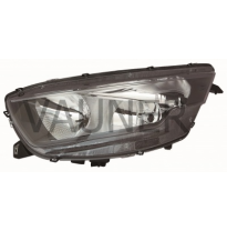 Iveco Daily 14-*Faro Izq Con Regulacion Electrica Con Motor H7/H1 Interior Negro