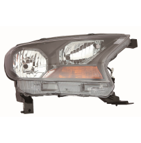 Ford Ranger 16-*Faro Dch Manual/Electrico Interior Negro H7/Hb3