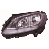 Mercedes C W205 14-*Faro Izq Con Regulacion Electrica Con Motor H7/H7(Led)