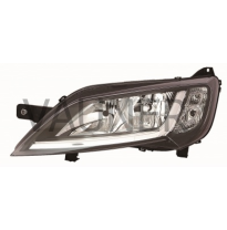 Peugeot Boxer 14-*Faro Izq Con Regulacion Electrica Con Motor Interior Negro H7/H7/Led