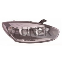 Renault Megane 14-*Faro Dch Con Regulacion Electrica Con Motor H7/H7 Con Motor Interior Cromado